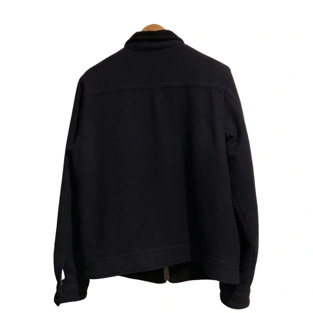 Abercrombie & Fitch‎ Men’s Wool-Blend Jacket Navy Blue